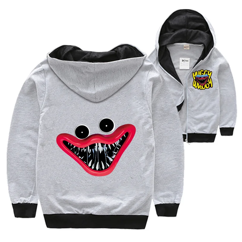Cartoon Huggy Wuggy Horror Clothes Kids Poppy Playtime Hoodie Children Sweatshirt Boys Zipper Jackets Top Teenage Girls Clothing
Cartoon Huggy Wuggy Horror Clothes Kids Poppy Playtime Hoodie Children Sweatshirt Boys Zipper Jackets Top Teenage Girls Clothing