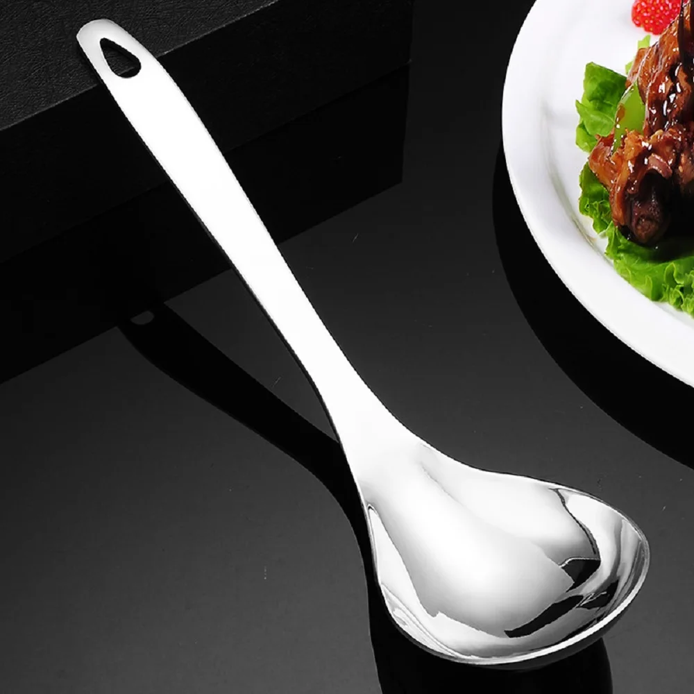 Kitchenware Supplies Tableware Hot Pot Kitchen Utensils Cooking Hangable Handle Stainless Steel Spoon
Kitchenware Supplies Tableware Hot Pot Kitchen Utensils Cooking Hangable Handle Stainless Steel Spoon