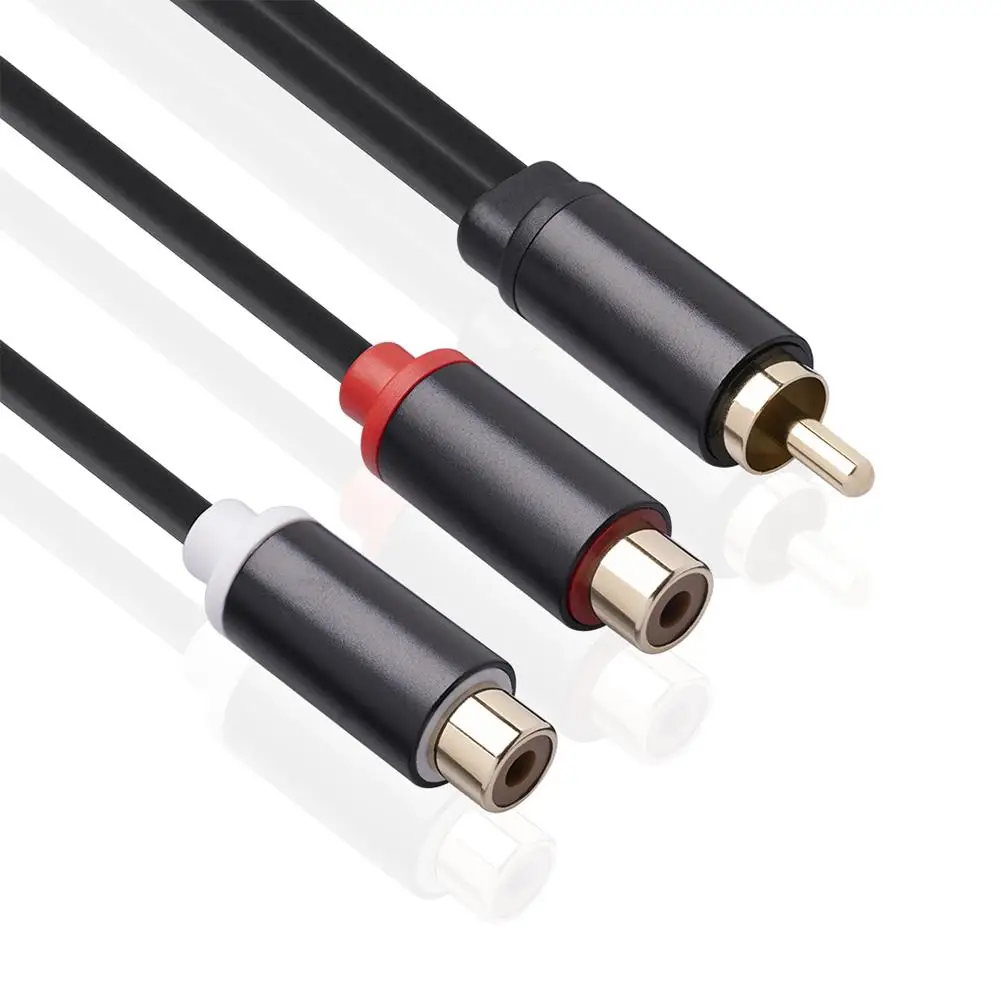 Rca Male To Dual Rca Female Audio Adapter Cable Speaker Amplifier Line Splitter Connectors Extension Cord 0.3 Meters
Rca Male To Dual Rca Female Audio Adapter Cable Speaker Amplifier Line Splitter Connectors Extension Cord 0.3 Meters