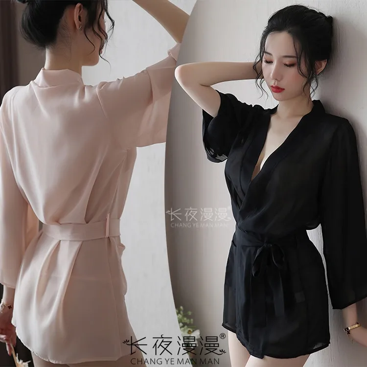 Нижнее белье, ночная рубашка, Женский пикантный прозрачный соблазнительный костюм 
Нижнее белье, ночная рубашка, Женский пикантный прозрачный соблазнительный костюм