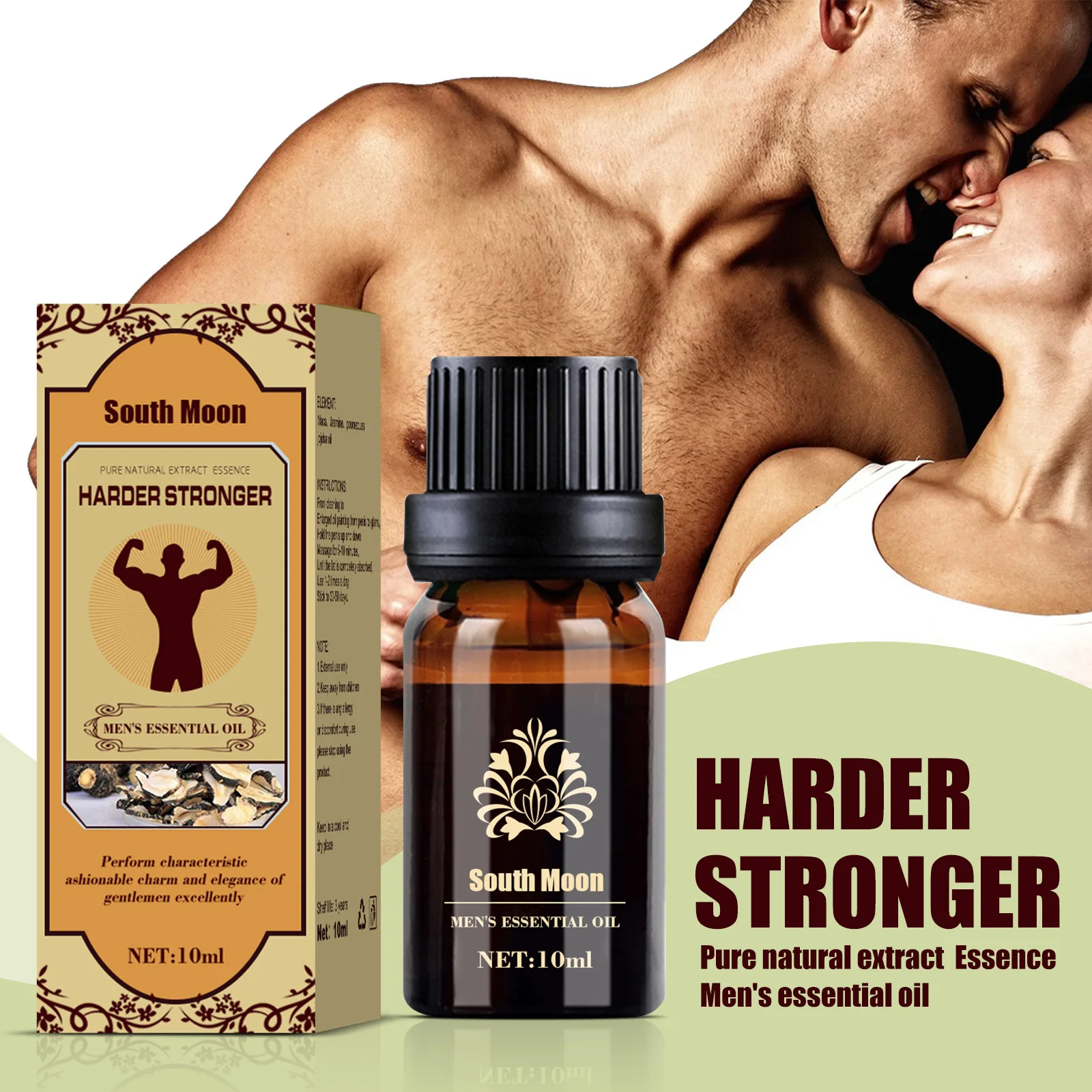 XMAS Gift Harder Stronger Pure Natural Extract Essence Men's Exercise Essential Oil Male Private Strength Maintain Body Care Oil
XMAS Gift Harder Stronger Pure Natural Extract Essence Men's Exercise Essential Oil Male Private Strength Maintain Body Care Oil