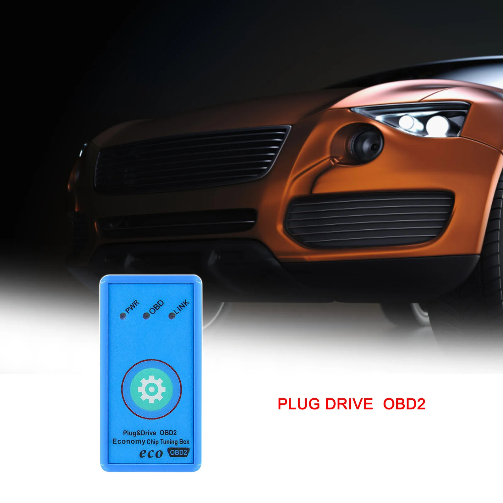

Car Fuel Save ECO OBD2 Chip Tuning Box Eco OBD2 Economy Plug Drive Car Energy Fuel Saver Car Accessories For Diesel Gas Cars