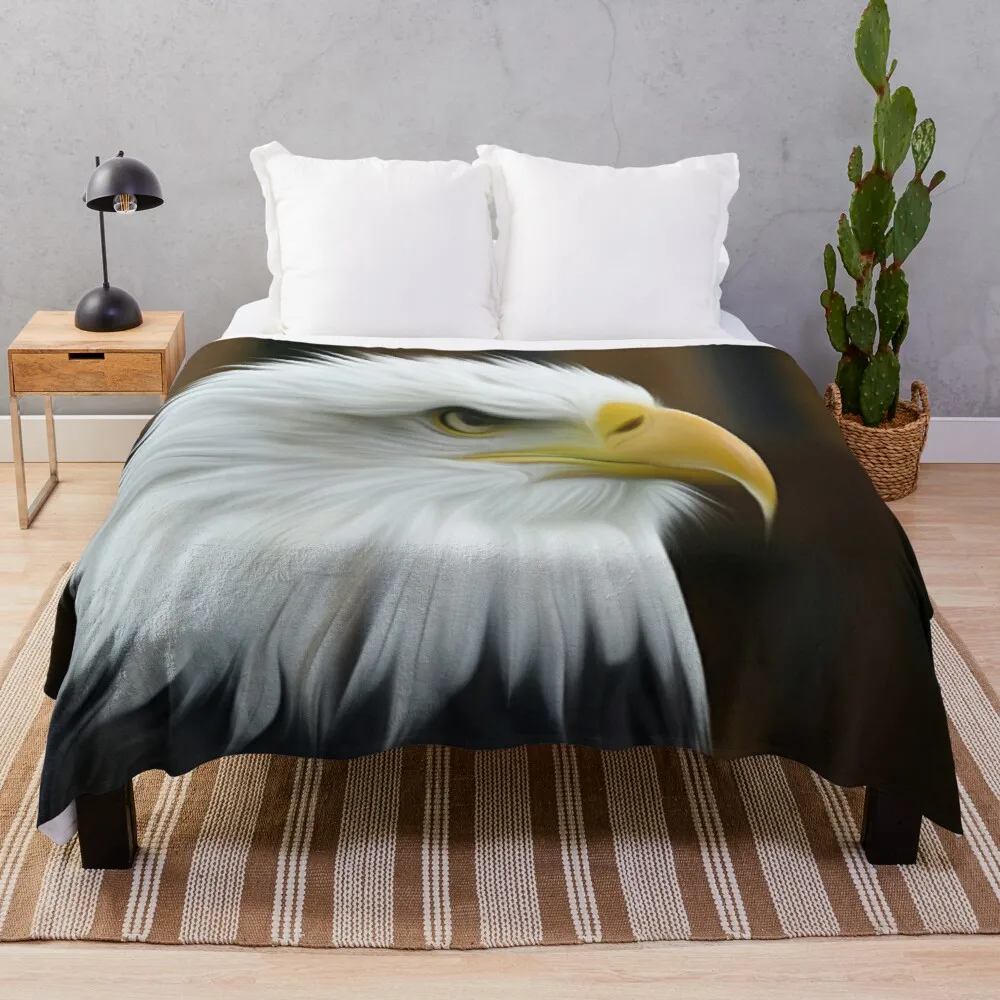 Bald Eagle Painting Throw Blanket warm blanket oversized throw blanket fluffy blanket
Bald Eagle Painting Throw Blanket warm blanket oversized throw blanket fluffy blanket