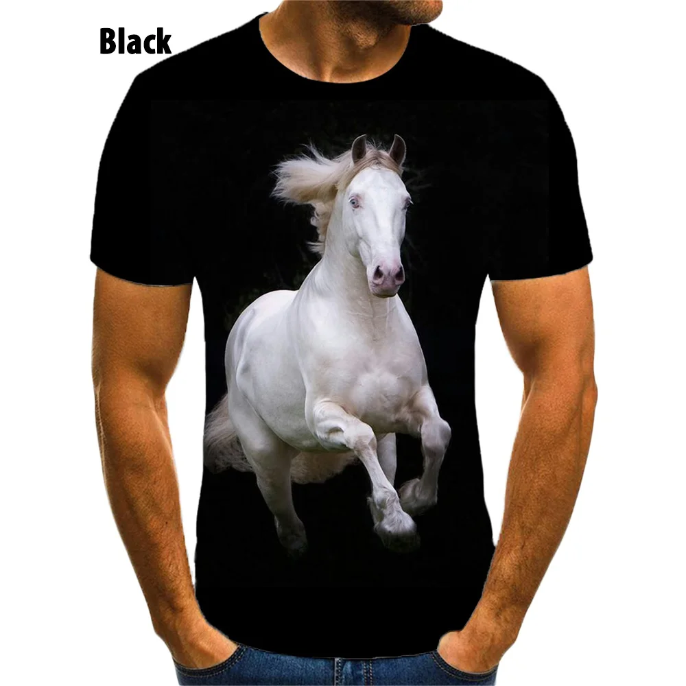 New Fashion men women 3d tshirt printied Animal Horse Creative Casual t shirts for men XS-5XL
New Fashion men women 3d tshirt printied Animal Horse Creative Casual t shirts for men XS-5XL