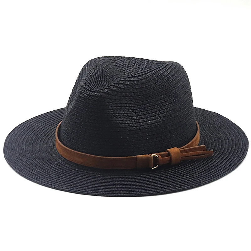 Panama Hat Summer Sun Hats For Women Men Beach Straw Hat Travel Journey Casual Caps Elegant Male Chapeau Wide Brim
Panama Hat Summer Sun Hats For Women Men Beach Straw Hat Travel Journey Casual Caps Elegant Male Chapeau Wide Brim