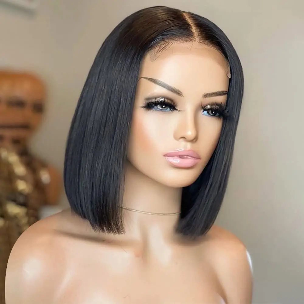 T Part Lace Front Wig Pre Pluckes Simmel Human Hair Wigs For Women Wigs Short Straight Bob Wigs Remy Brazilian Wigs On Sale
T Part Lace Front Wig Pre Pluckes Simmel Human Hair Wigs For Women Wigs Short Straight Bob Wigs Remy Brazilian Wigs On Sale