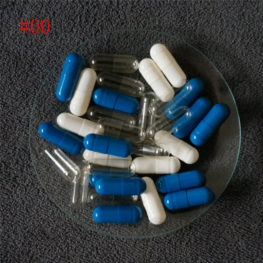 Wholesale 00# Lengthen 1000/5000pcs Colored Hard Gelatin Empty Capsules Hollow Gelatin Capsules Joined or Separated Capsules
Wholesale 00# Lengthen 1000/5000pcs Colored Hard Gelatin Empty Capsules Hollow Gelatin Capsules Joined or Separated Capsules