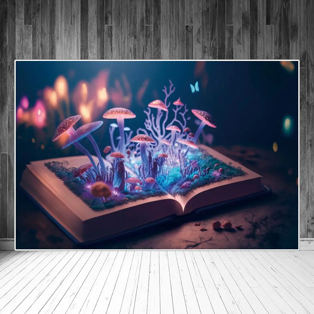 Фоны для фотосъемки с изображением волшебной книги искусственные декорации сказочные грибы Луг боке пользовательский фон для детской фотосъемки
Фоны для фотосъемки с изображением волшебной книги искусственные декорации сказочные грибы Луг боке пользовательский фон для детской фотосъемки