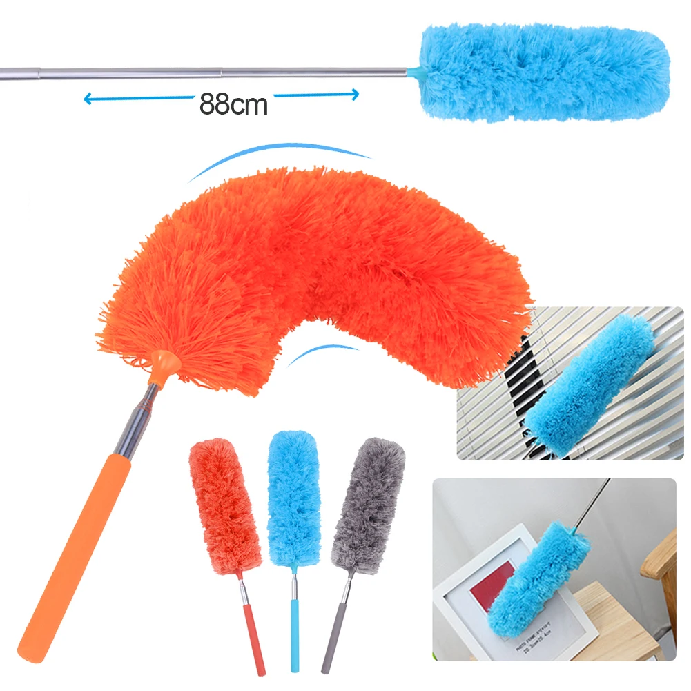 1PC Adjustable Microfiber Dusting Brush Stretchable Feather Duster Home Household Air-condition Car Furniture Cleaning Brush 
1PC Adjustable Microfiber Dusting Brush Stretchable Feather Duster Home Household Air-condition Car Furniture Cleaning Brush