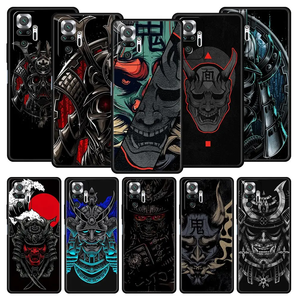 Samurai Oni Mask For Redmi 10C Case For Xiaomi Redmi Note 12 11 10 Pro Plus Soft Phone Case 10S 9S 9 9T 8T 9C 9A 8 8A 7 Cover
Samurai Oni Mask For Redmi 10C Case For Xiaomi Redmi Note 12 11 10 Pro Plus Soft Phone Case 10S 9S 9 9T 8T 9C 9A 8 8A 7 Cover