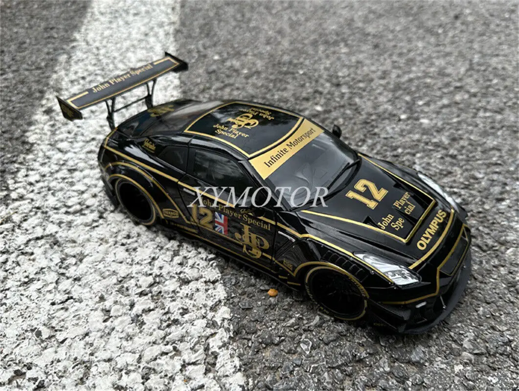 Solido 1:18 для Nissan GT-R R35 LB, металлическая литая модель автомобиля, черные игрушки, подарки, хобби, демонстрационные украшения, коллекция
Solido 1:18 для Nissan GT-R R35 LB, металлическая литая модель автомобиля, черные игрушки, подарки, хобби, демонстрационные украшения, коллекция