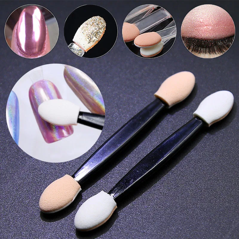 100pcs Mini Nail Brushes Sponge Nail Art Brushes Makeup Eyeshadow Brush Double-ended Nail Brush DIY Nail Tools Nail Supplies
100pcs Mini Nail Brushes Sponge Nail Art Brushes Makeup Eyeshadow Brush Double-ended Nail Brush DIY Nail Tools Nail Supplies