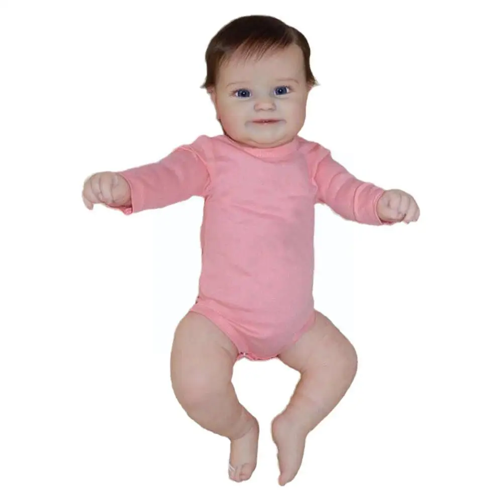 20-inch Rebirth Doll Lifelike Newbirth Smile Girl Doll Unpainted Multilayer Doll Painting Kit Parts Doll Doll DIY Blank O5L8
20-inch Rebirth Doll Lifelike Newbirth Smile Girl Doll Unpainted Multilayer Doll Painting Kit Parts Doll Doll DIY Blank O5L8