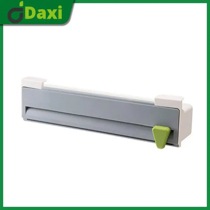 Punchfree Food Wrap Dispenser Cutter Foil Cling Film Wrap Dispenser Plastic Sharp Cutter With Slide Knife Storage Holder Kitchen
Punchfree Food Wrap Dispenser Cutter Foil Cling Film Wrap Dispenser Plastic Sharp Cutter With Slide Knife Storage Holder Kitchen