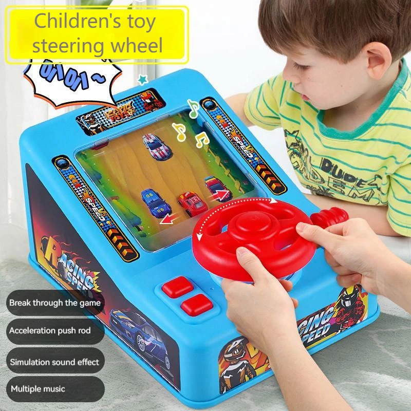 Funny Steering Wheel Game Machine Electric Racing Simulation Car Driving Adventure Toys Children's Holiday Gifts
Funny Steering Wheel Game Machine Electric Racing Simulation Car Driving Adventure Toys Children's Holiday Gifts
