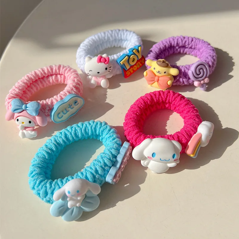 Ins Girl Heart Bold Hair Rope Melody Cinnamoroll мультяшный аниме конфетных цветов милый Универсальный Изысканный Цвет
Ins Girl Heart Bold Hair Rope Melody Cinnamoroll мультяшный аниме конфетных цветов милый Универсальный Изысканный Цвет