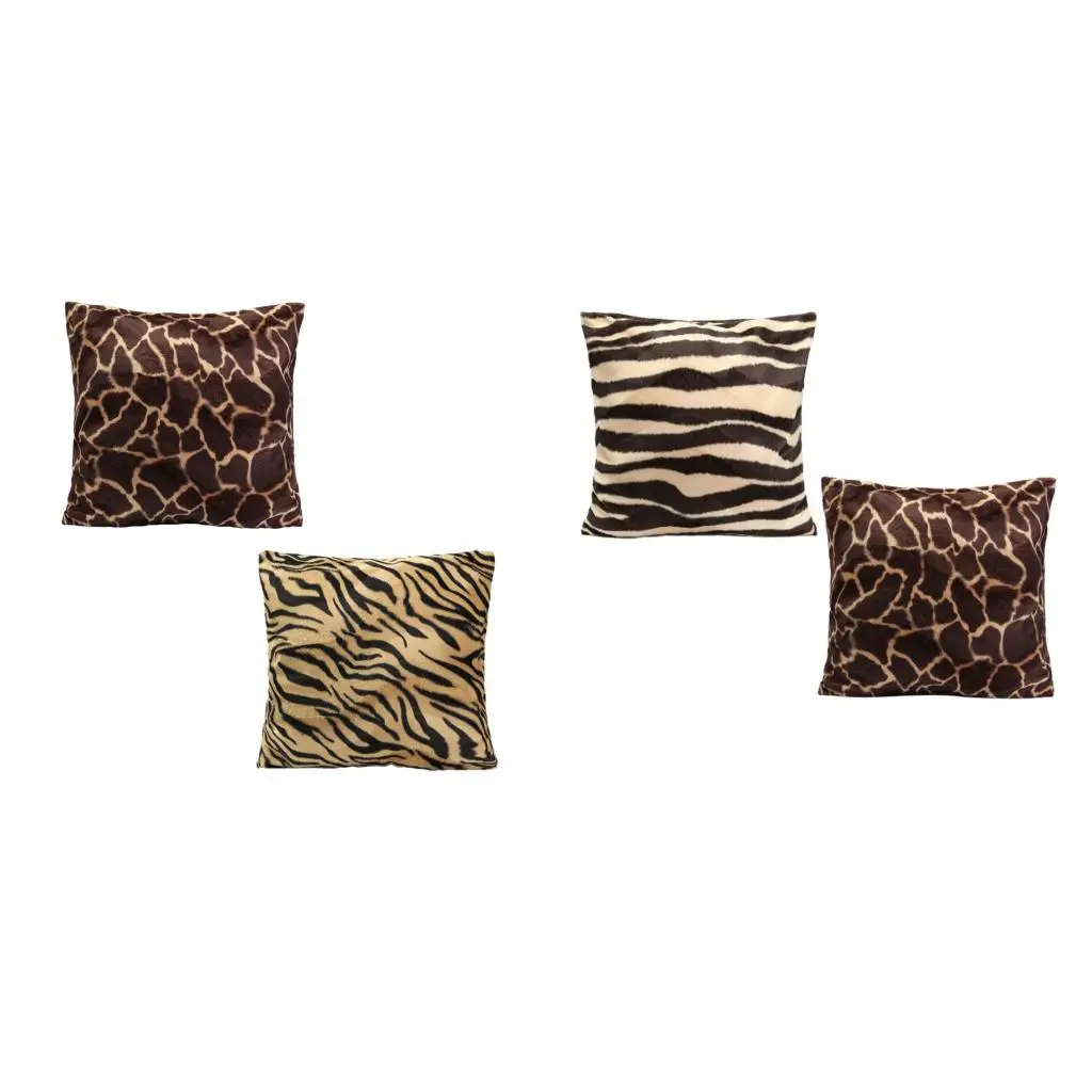 2Pcs 45x45cm Standard Animal Print Pillow Case Leopard Zebra Office Sofa Car Cushion Cover for Home Office Car Decor
2Pcs 45x45cm Standard Animal Print Pillow Case Leopard Zebra Office Sofa Car Cushion Cover for Home Office Car Decor