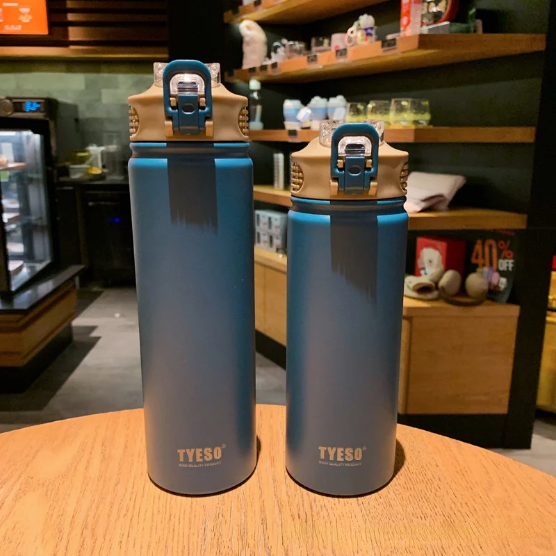 530/750 Thermos Mug With Straw Stainless Steel Thermal Insulation Straight Cup Thermal Water Bottle Tumbler Thermocup 1pcS
530/750 Thermos Mug With Straw Stainless Steel Thermal Insulation Straight Cup Thermal Water Bottle Tumbler Thermocup 1pcS