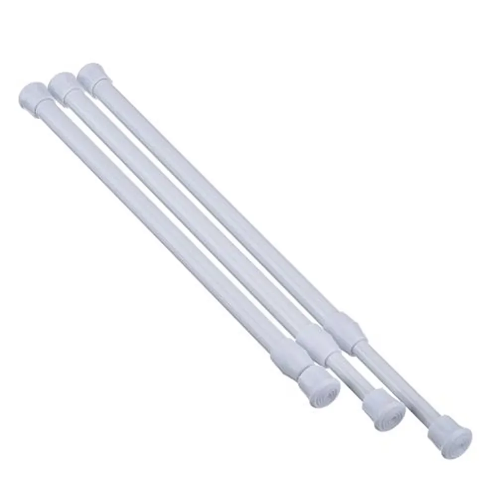 NEW2022 Bathroom Adjustable Curtain Rod Spring Loaded Extendable Telescopic Net Voile Tension Curtain Rail Pole Rod 1pc
NEW2022 Bathroom Adjustable Curtain Rod Spring Loaded Extendable Telescopic Net Voile Tension Curtain Rail Pole Rod 1pc
