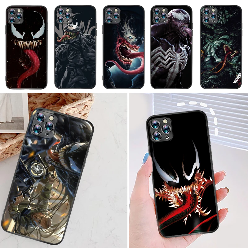 V-Venom M-Marvels Cool Painting Phone Case For iPhone 12 11 Pro MAX Mini X XR XS 7 8 6s Plus Funda Cover Coque Silicone Matte
V-Venom M-Marvels Cool Painting Phone Case For iPhone 12 11 Pro MAX Mini X XR XS 7 8 6s Plus Funda Cover Coque Silicone Matte