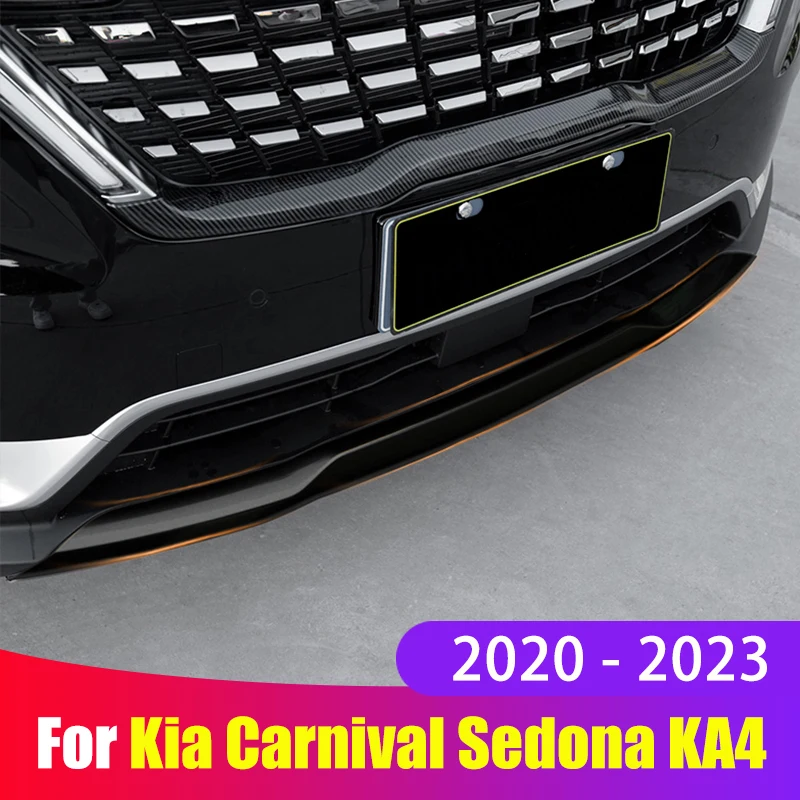 Car Front Bumper Trim Front Lip Anti-collision Strip Decoration For Kia Carnival Sedona KA4 2020 2021 2022 2023 Auto Accessories
Car Front Bumper Trim Front Lip Anti-collision Strip Decoration For Kia Carnival Sedona KA4 2020 2021 2022 2023 Auto Accessories