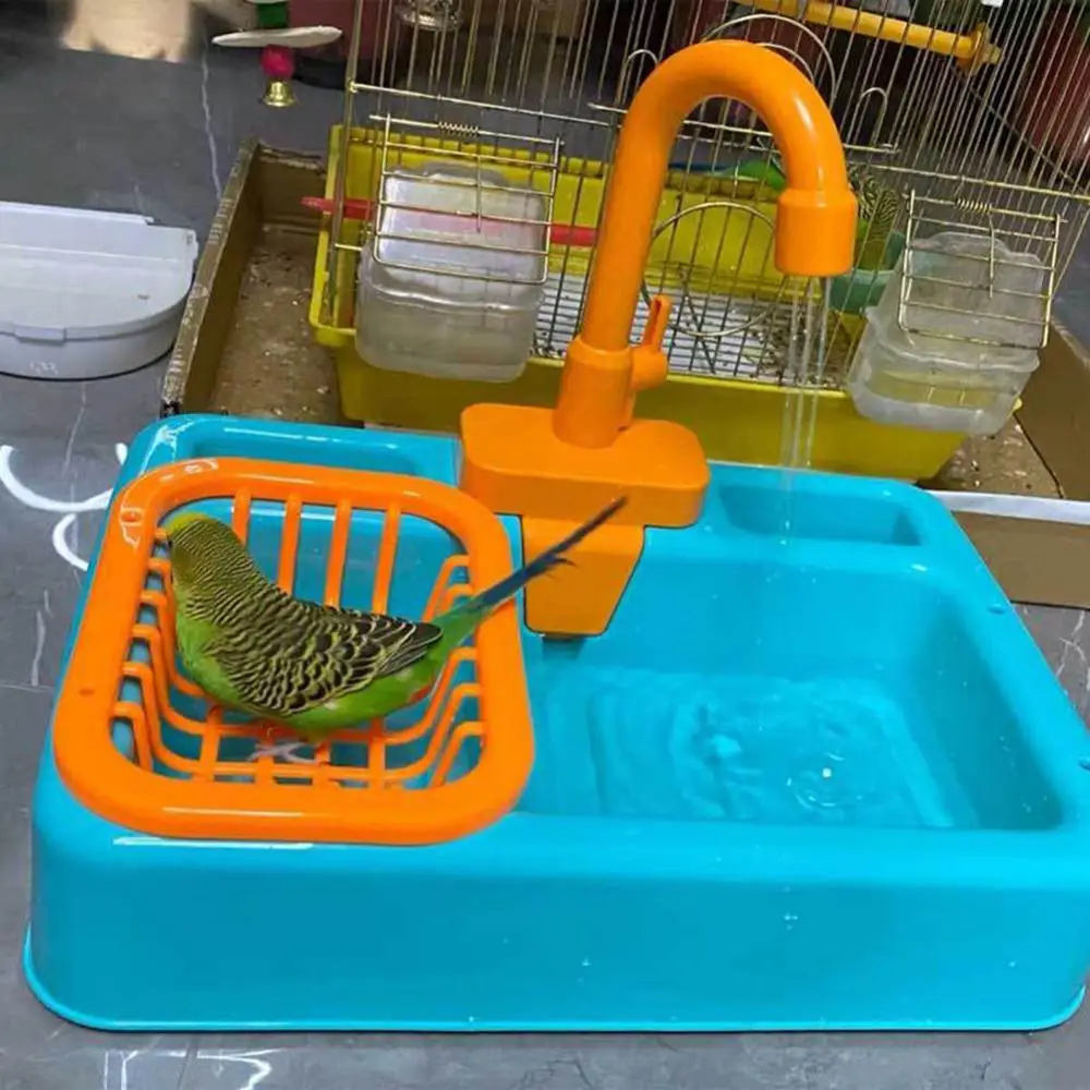 Parrot Toy Bird Feeder Automatic Parrot Bathtub Swimming Pool Faucet Parrot Bath Shower Water Dispenser Bird Cage Bathroom Pet P
Parrot Toy Bird Feeder Automatic Parrot Bathtub Swimming Pool Faucet Parrot Bath Shower Water Dispenser Bird Cage Bathroom Pet P