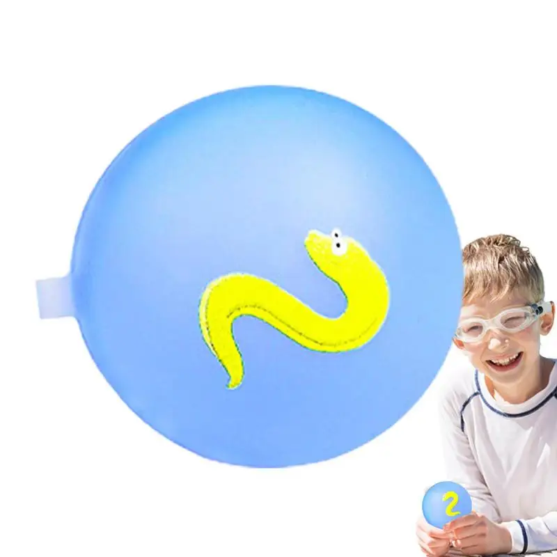Refillable Water Balloons Silicone Refillable Kids Water Balls Self Sealing Soft Safe Use Water Balls Toys For Swimming Pool 
Refillable Water Balloons Silicone Refillable Kids Water Balls Self Sealing Soft Safe Use Water Balls Toys For Swimming Pool