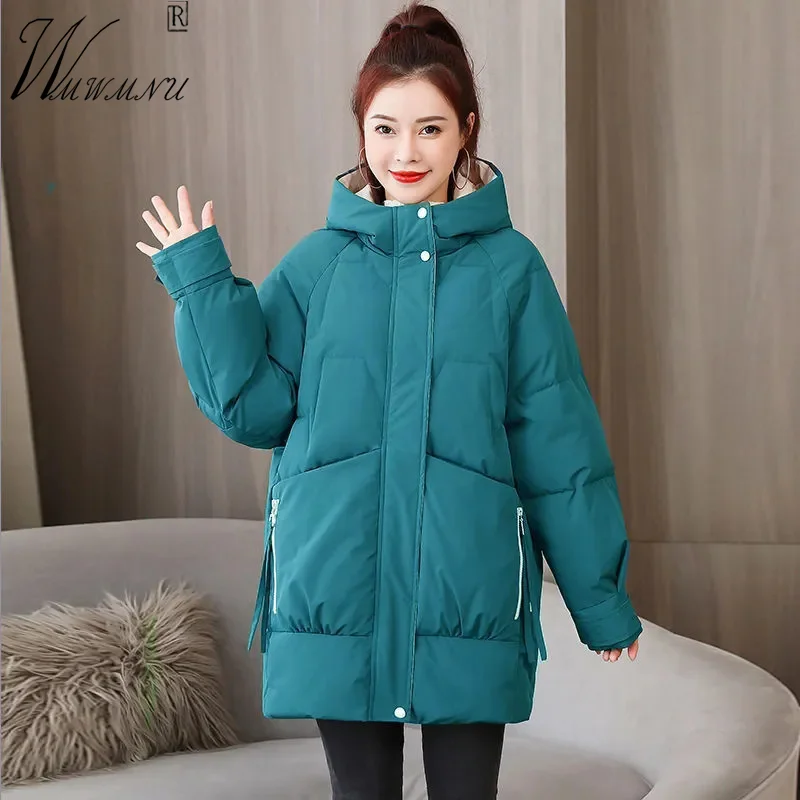Casual Hooded Padded Coat Women 2022 Winter Oversized Warm Snow Jacket Basic Single-Breasted Thick Windproof Parka Student
Casual Hooded Padded Coat Women 2022 Winter Oversized Warm Snow Jacket Basic Single-Breasted Thick Windproof Parka Student
