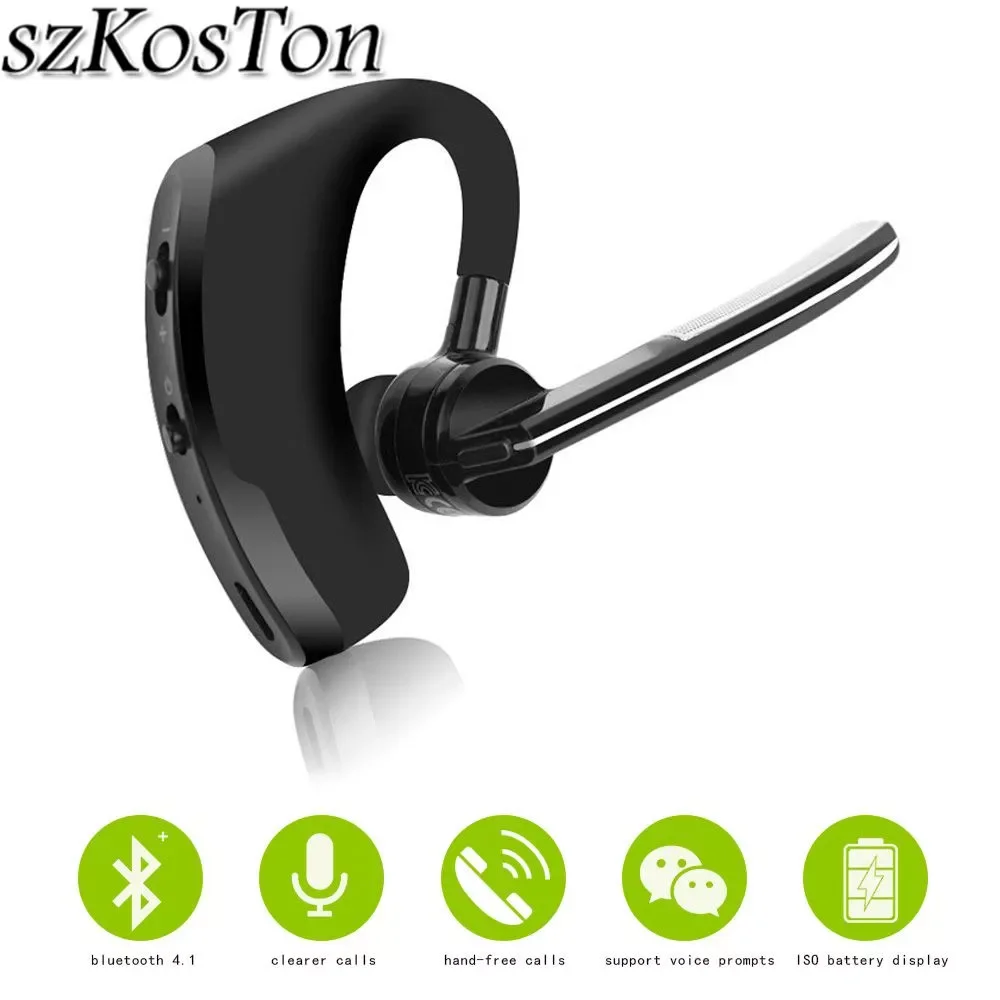 Original Business Bluetooth headset Noise Cancelling Voice Control Wireless Headphone Driver Sport Earphone for iPhone Android
Original Business Bluetooth headset Noise Cancelling Voice Control Wireless Headphone Driver Sport Earphone for iPhone Android