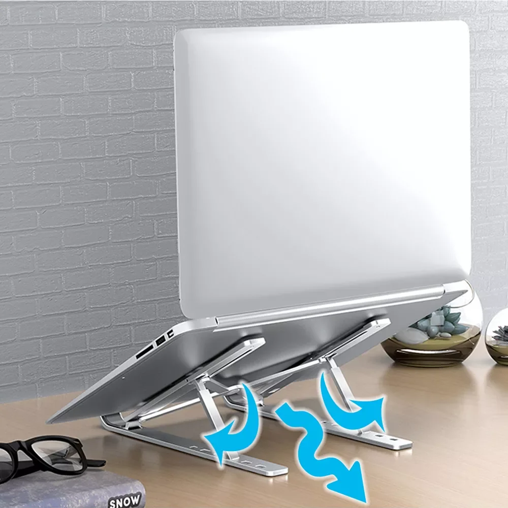Laptop Holder Notebook Foldable Aluminium Alloy Laptop Stand Bracket Laptop Holder for MacBook Air Pro
Laptop Holder Notebook Foldable Aluminium Alloy Laptop Stand Bracket Laptop Holder for MacBook Air Pro
