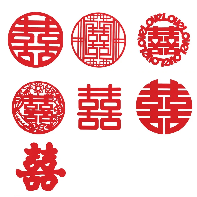Chinese Style Wedding Decoration Non-woven Fabric Window Wall Sticker Self-adhesive Door Art Decal Round Sticker Wedding Supply
Chinese Style Wedding Decoration Non-woven Fabric Window Wall Sticker Self-adhesive Door Art Decal Round Sticker Wedding Supply