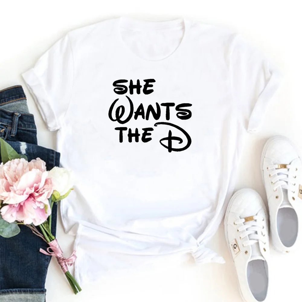 She Wants The D TShirt Women Short Sleeves Women T Shirt Tee Shirt T-shirts Women
She Wants The D TShirt Women Short Sleeves Women T Shirt Tee Shirt T-shirts Women