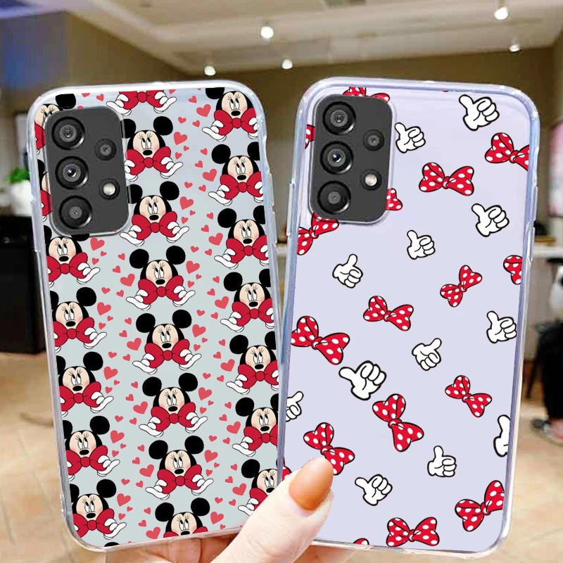 Minnie Mickey Cute Art For Samsung Galaxy A73 A52S A72 A71 A54 A52 A22 A12 A32 A21S 4G 5G Transparent Soft Phone Case Coque Capa
Minnie Mickey Cute Art For Samsung Galaxy A73 A52S A72 A71 A54 A52 A22 A12 A32 A21S 4G 5G Transparent Soft Phone Case Coque Capa