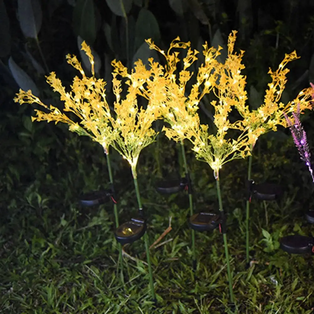 2Pcs Garden Light Canola Flower Shape Energy-Saving PVC Warm White Landscape Lamp for Yard Solar Lamps Outdoor Lighting
2Pcs Garden Light Canola Flower Shape Energy-Saving PVC Warm White Landscape Lamp for Yard Solar Lamps Outdoor Lighting