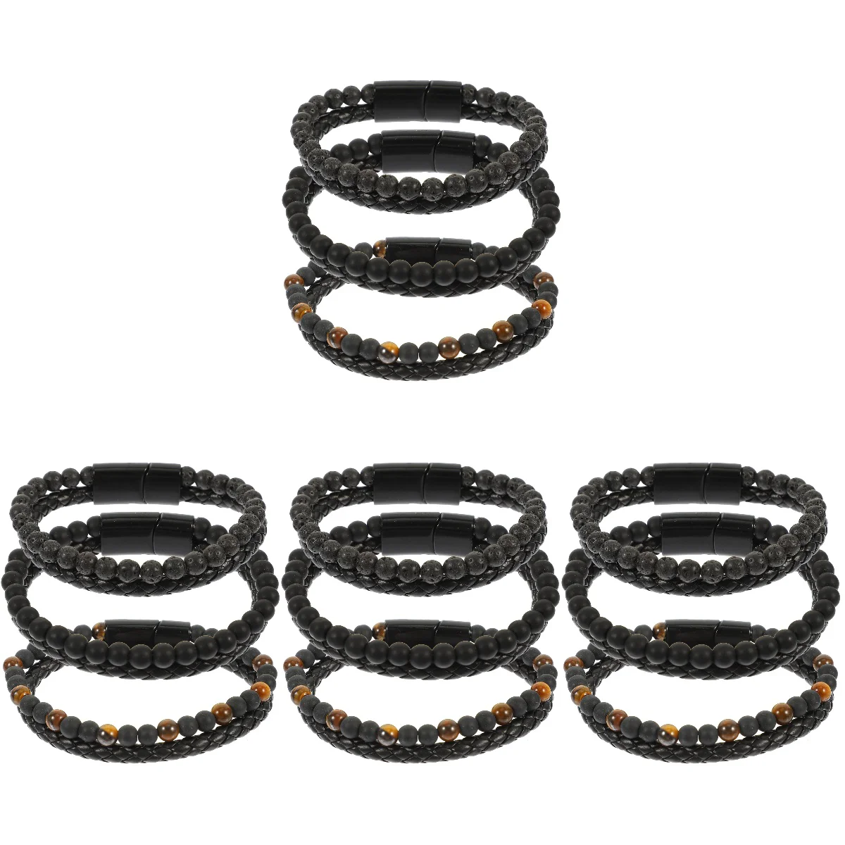 12 pcs Natural Stone Bead Bracelet Unisex Bracelet Cool Beaded Wrist Bracelet Fashion Accessory
12 pcs Natural Stone Bead Bracelet Unisex Bracelet Cool Beaded Wrist Bracelet Fashion Accessory