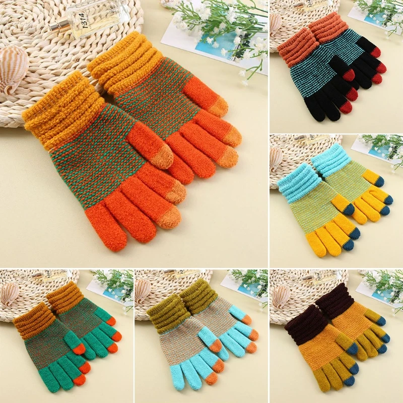 Men Fashion Warm Patchwork Thick 3 Fingers for Touch SCREEN Knit Stretch Glovess Drop Shipping
Men Fashion Warm Patchwork Thick 3 Fingers for Touch SCREEN Knit Stretch Glovess Drop Shipping