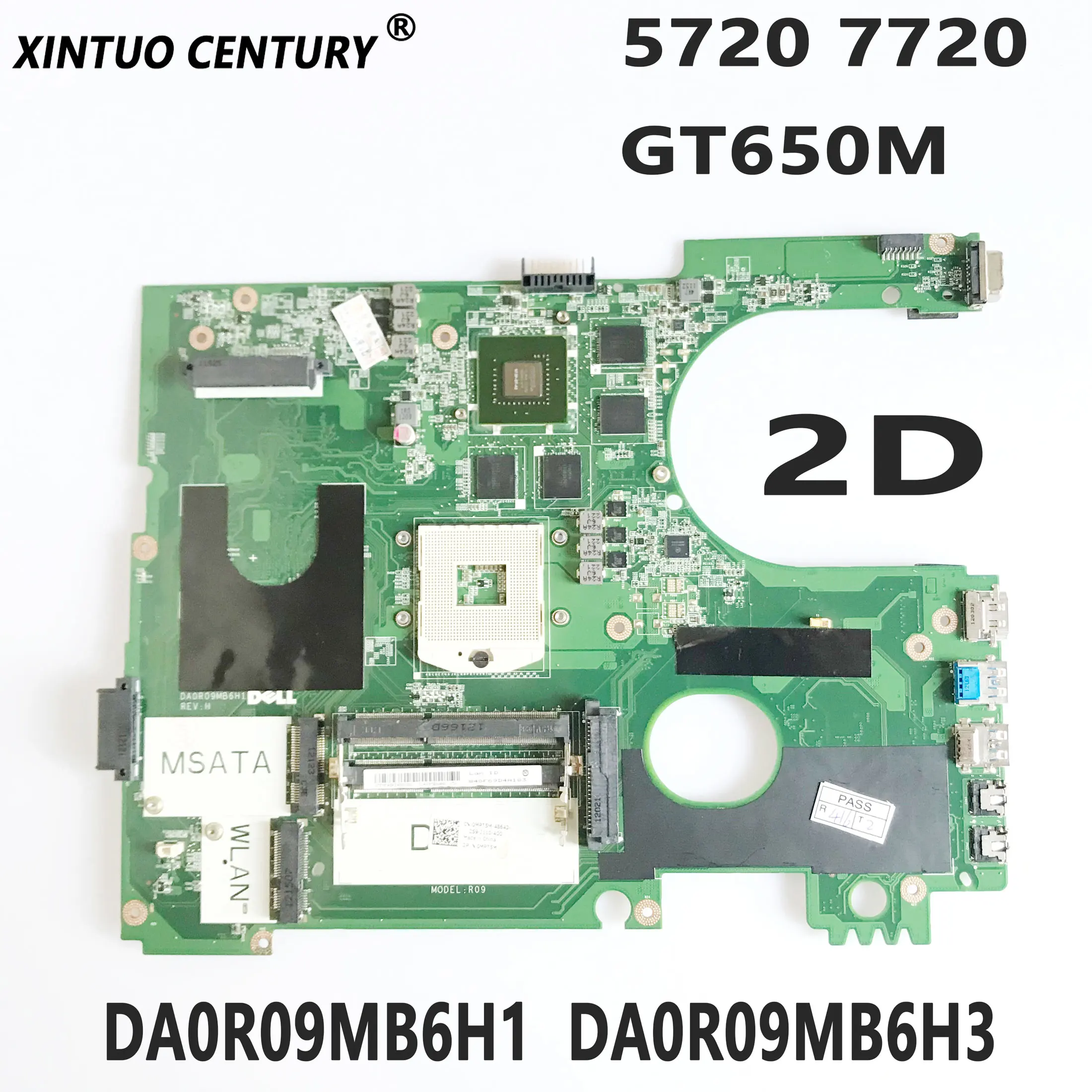 CN-072P0M 072P0M suitable for DELL 17R 5720 7720 laptop motherboard DA0R09MB6H1 DA0R09MB6H3 2D GT650M 2GB DDR3 100% test work
CN-072P0M 072P0M suitable for DELL 17R 5720 7720 laptop motherboard DA0R09MB6H1 DA0R09MB6H3 2D GT650M 2GB DDR3 100% test work