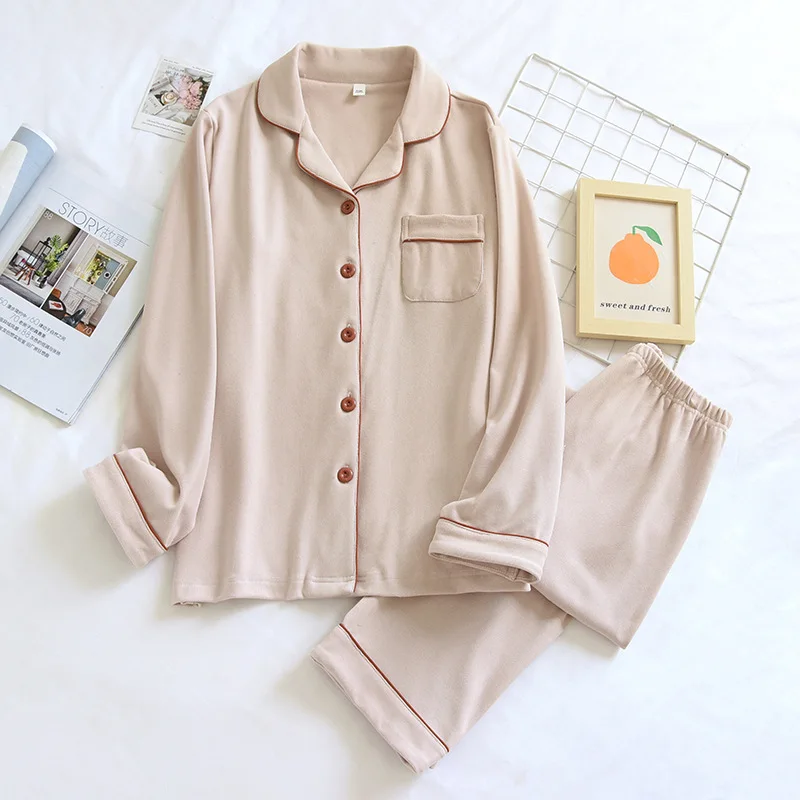 2023 Couple Pajamas Long-sleeved Fashion Men and Women Loungewear Loose Casual Loungewear Brushed Fabric Trousers Pajama Sets
2023 Couple Pajamas Long-sleeved Fashion Men and Women Loungewear Loose Casual Loungewear Brushed Fabric Trousers Pajama Sets