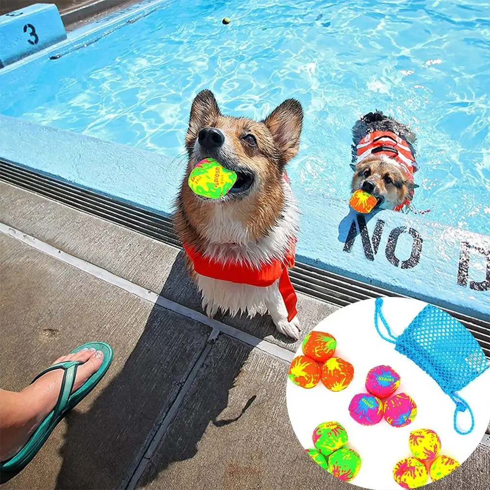 New Water Polo Children Water Games 12 Pool Water Balls Adult Swimming Pool Toys with Net Bag
New Water Polo Children Water Games 12 Pool Water Balls Adult Swimming Pool Toys with Net Bag