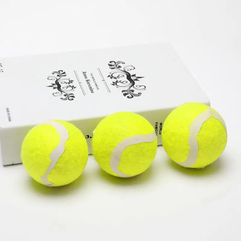 1PC Rubber Pet Interactive Tennis Ball Large Dog Toys Universal For All Dogs Chew Teeth Bite Interactive Training Pet Dog Toys
1PC Rubber Pet Interactive Tennis Ball Large Dog Toys Universal For All Dogs Chew Teeth Bite Interactive Training Pet Dog Toys