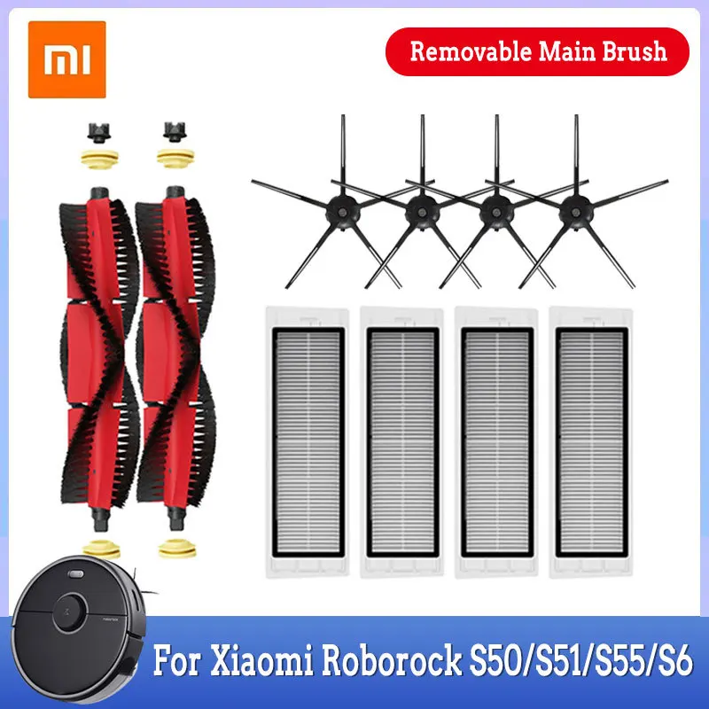 Фильтр для XiaoMi Roborock S50, S51, S55, S6, чистый съемный, основная боковая щетка, моющаяся швабра, ткань, аксессуары, комплект деталей для пылесоса
Фильтр для XiaoMi Roborock S50, S51, S55, S6, чистый съемный, основная боковая щетка, моющаяся швабра, ткань, аксессуары, комплект деталей для пылесоса