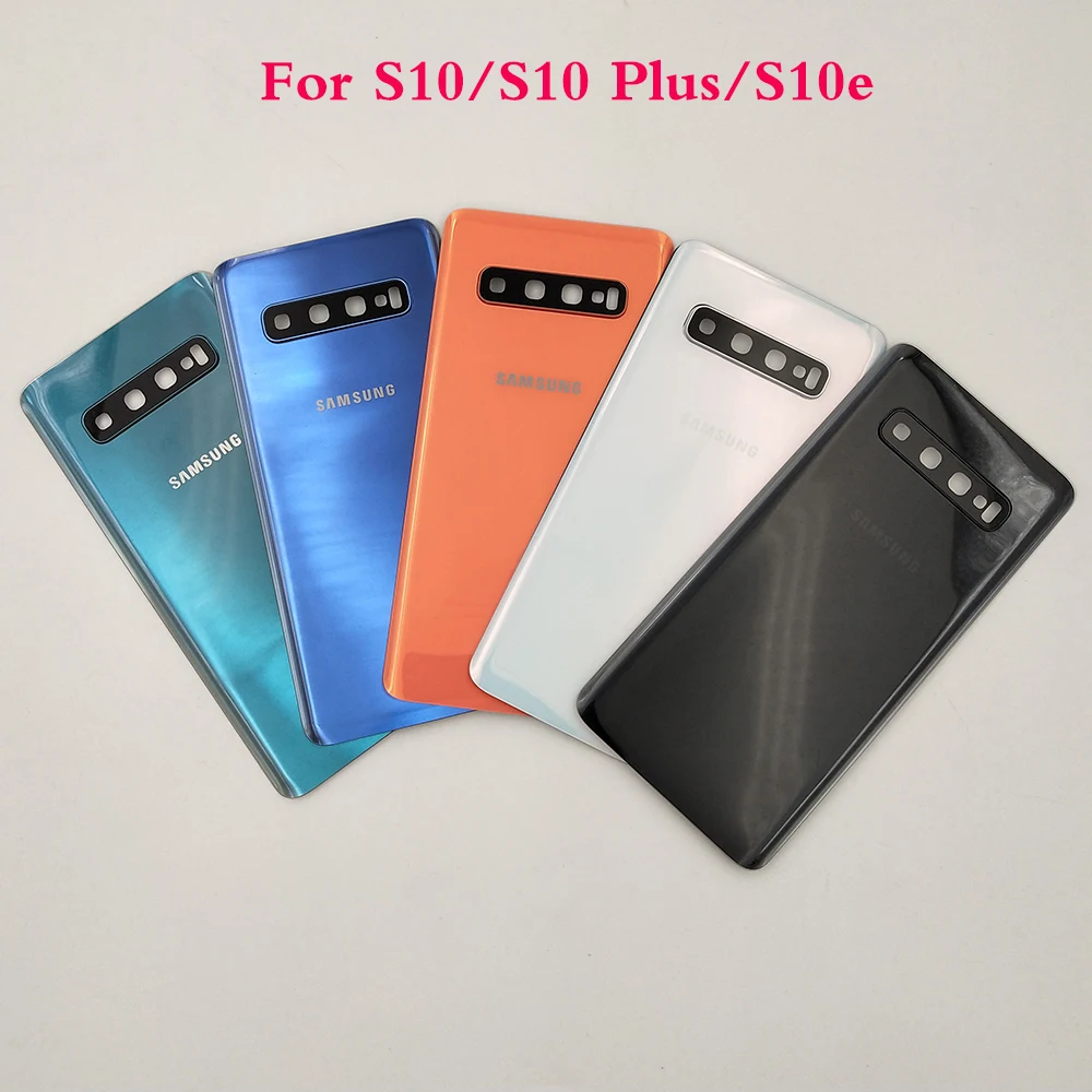 New Back Glass Case For Samsung Galaxy S10 Plus S10+ S10e S10 Battery Cover Rear Door Housing Panel With Camera Glass Lens Frame
New Back Glass Case For Samsung Galaxy S10 Plus S10+ S10e S10 Battery Cover Rear Door Housing Panel With Camera Glass Lens Frame