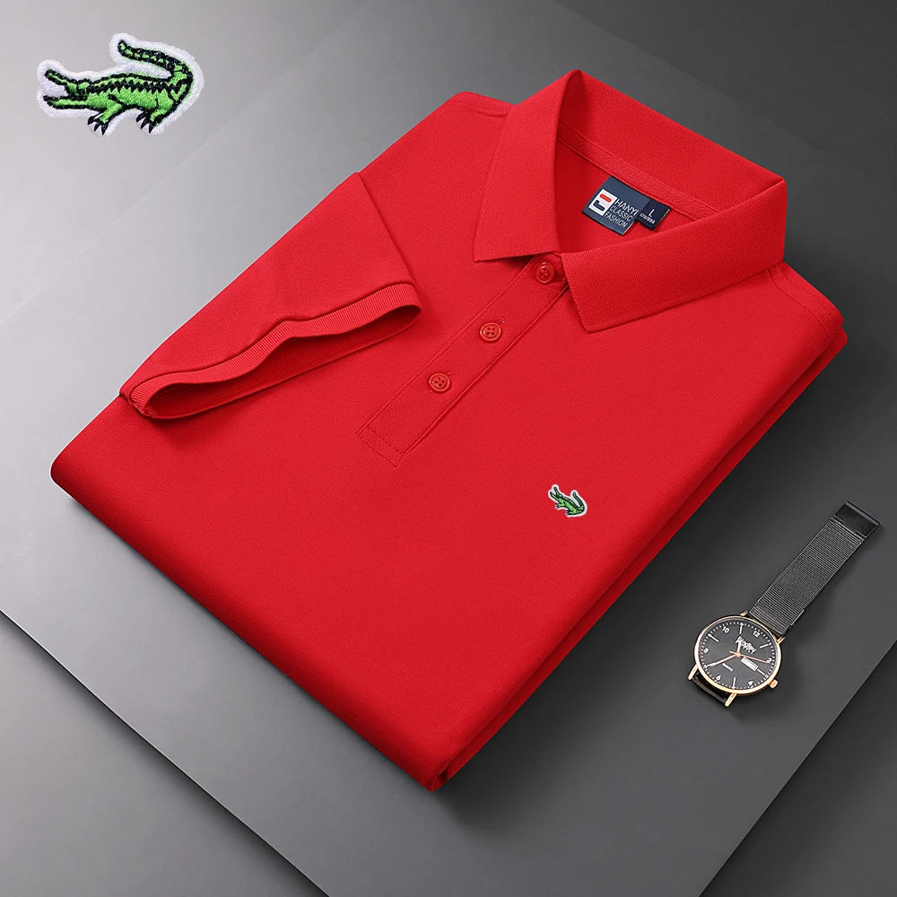2023 Embroidery CARTELO Men's Hot Selling Summer New Smart Business Fashion High-Quality Lapel Polo Shirt for Men 90%Cotton
2023 Embroidery CARTELO Men's Hot Selling Summer New Smart Business Fashion High-Quality Lapel Polo Shirt for Men 90%Cotton