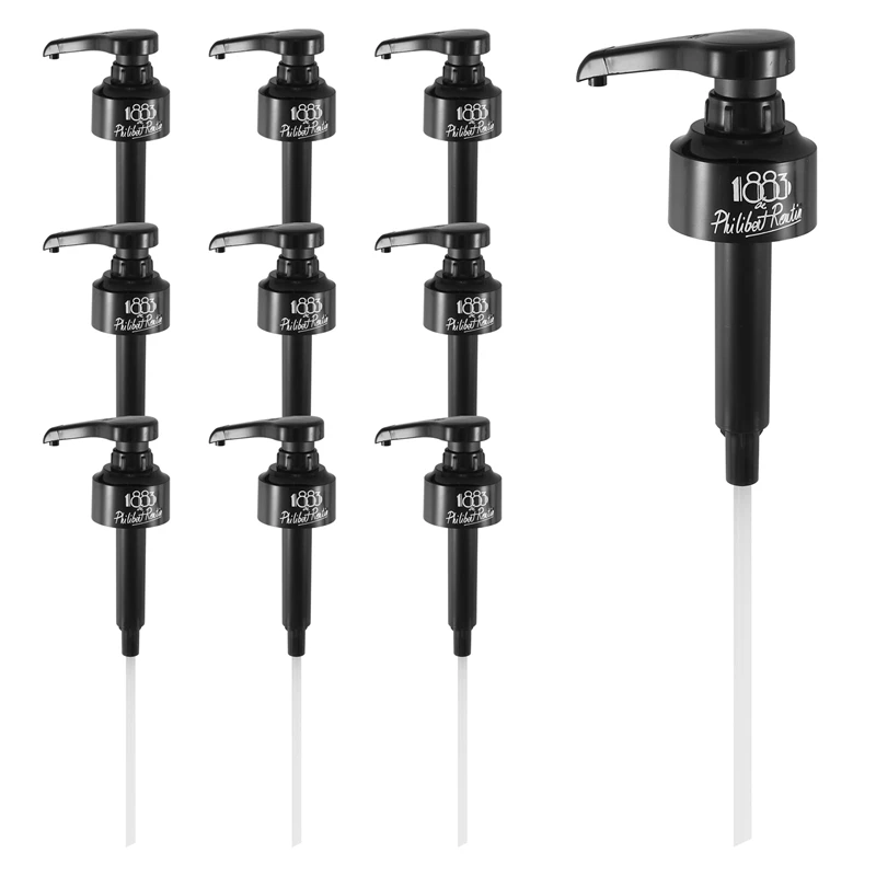 10 Pack Coffee Dispenser Syrup Pump Black Liquid Dispenser For Monin Syrup Snow Cones Flavorings & More
10 Pack Coffee Dispenser Syrup Pump Black Liquid Dispenser For Monin Syrup Snow Cones Flavorings & More