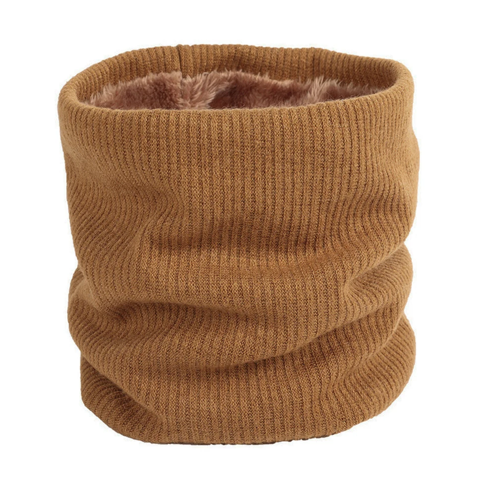 Women Knit Neck Scarf Men Thick Warmer Fleece Inside Winter Snood Scarf Wool Elastic Children Collar Ring Scarves
Women Knit Neck Scarf Men Thick Warmer Fleece Inside Winter Snood Scarf Wool Elastic Children Collar Ring Scarves