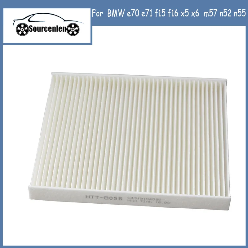 Белый фильтр для BMW E70 E71 F15 F16 X5 X6 64316945596 64319194098 M57 N52 N55 рециркуляционный салонный фильтр
Белый фильтр для BMW E70 E71 F15 F16 X5 X6 64316945596 64319194098 M57 N52 N55 рециркуляционный салонный фильтр