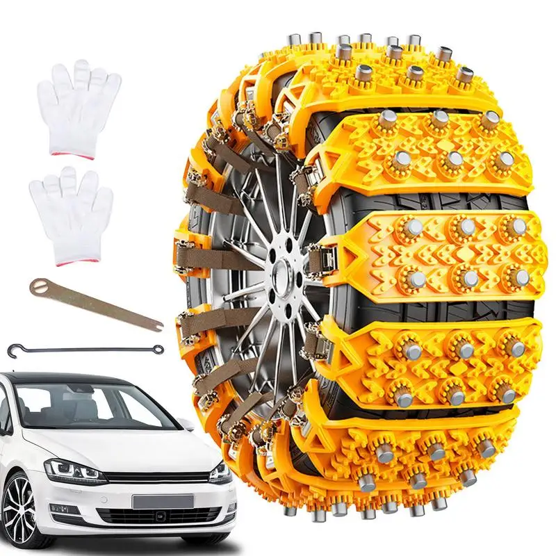 Car Snow Tire Chains Universal Anti-Skid Heavy Duty Chains Portable Easy Installation Anti Snow Tire Chains Car Accessories
Car Snow Tire Chains Universal Anti-Skid Heavy Duty Chains Portable Easy Installation Anti Snow Tire Chains Car Accessories