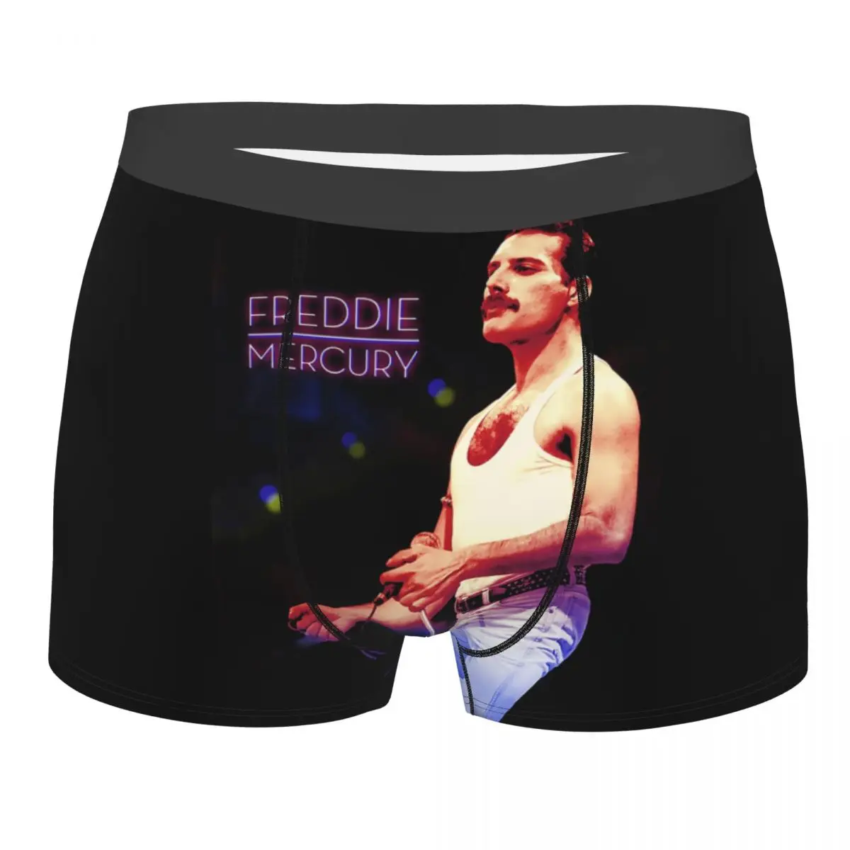 Male Sexy British Rock Band Singer Freddie Mercury Underwear Boxer Briefs Men Soft Shorts Underpants
Male Sexy British Rock Band Singer Freddie Mercury Underwear Boxer Briefs Men Soft Shorts Underpants