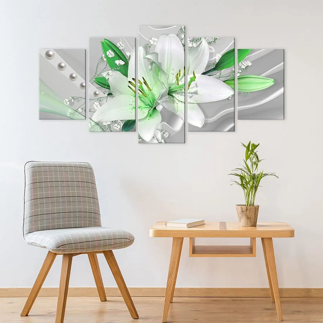 New Complet Diamond Painting Green Lily 5 Panel Embroidery Diamond mosaic set Floral Picture Handcraft And Creativity R180
New Complet Diamond Painting Green Lily 5 Panel Embroidery Diamond mosaic set Floral Picture Handcraft And Creativity R180