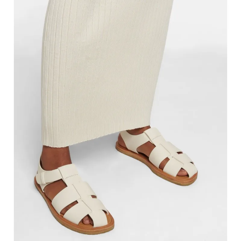 TheR0w Sandal Summertime Women Romanesque Style Hollow Out Retro Knit Relaxation Fishrman Slipper
TheR0w Sandal Summertime Women Romanesque Style Hollow Out Retro Knit Relaxation Fishrman Slipper